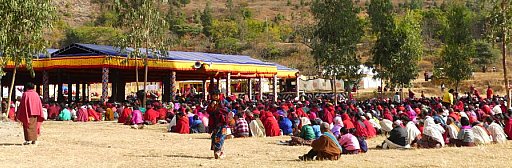 Gro&szlig;e buddhistische Lesung - Thimphu-Punakha: Land und Leute