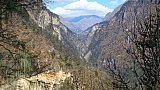 Das Tal in Richtung Laya - Thimphu-Punakha: Laya Trekking