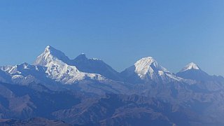 Flug entlang des Himalaya - Paro - Haa: Landschaft