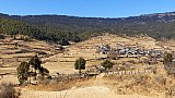 Ura-Tal - Ost-Bhutan: Landschaft