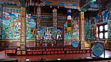 Versammlungshalle im Rangjung Kloster - Ost-Bhutan: Sehensw&uuml;rdigkeiten