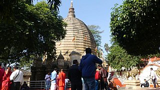 Eingangsbereich des Kamakhya Tempel - Indien - Assam - Sehensw&uuml;rdigkeiten