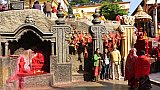 Steinrelief beim Kamakhya Tempel - Indien - Assam - Sehensw&uuml;rdigkeiten