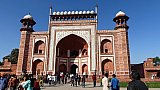 Eingangsportal des Taj Mahal in Agra - Uttar Pradesh: Sehensw&uuml;rdigkeiten