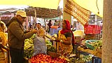 Wochenmarkt in Bodla bei Bhoramdeo - Chhattisgarh: Land-und-Leute