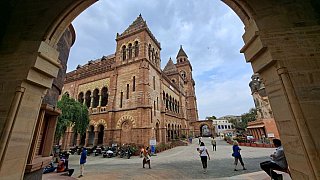 Maharaja-Palast in Bhuj - Gujarat - Sehensw&uuml;rdigkeiten
