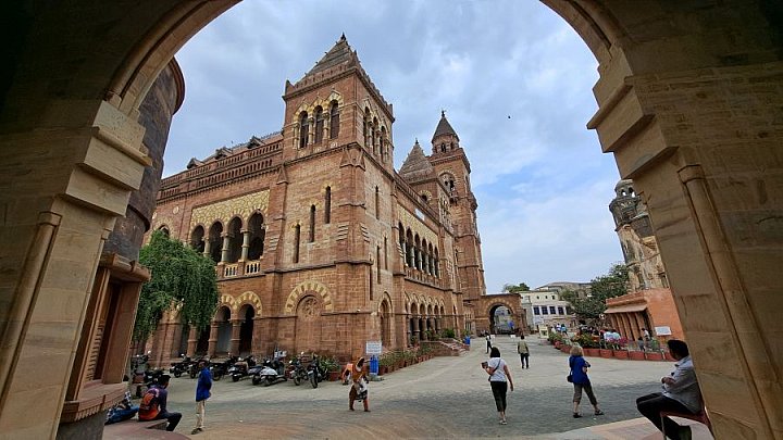 Maharaja-Palast in Bhuj - Gujarat - Sehensw&uuml;rdigkeiten