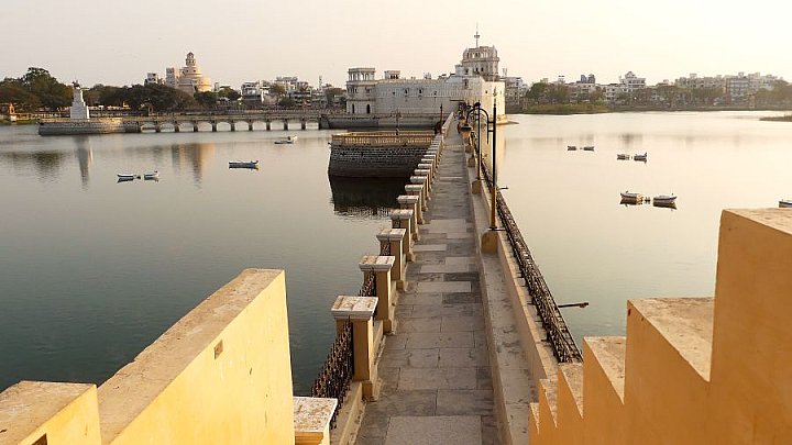 Lakota See und Palast in Jamnagar - Gujarat - Sehensw&uuml;rdigkeiten
