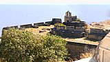 Diu Fort hoch &uuml;ber dem Meer - Gujarat - Sehensw&uuml;rdigkeiten