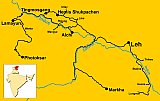 Meine Reiseroute in Ladakh 2023 - IND-Blog-Bilder