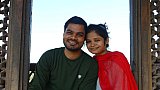 Hochzeitspaar in Orcha - Madhya-Pradesh: Land und Leute