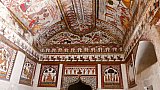 Maharani-Schlafzimmer im Raj Mahal Palast - Madhya-Pradesh: Sehensw&uuml;rdigkeiten