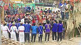 Opferplatz auf dem Boori Boot-Fest - Indien - Nordosten - Land und Leute