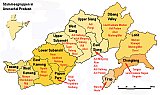 Arunachal Pradesh Orientierungskarte - IND-Blog-Bilder