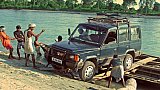 F&auml;hre &uuml;ber den Fluss in Arunachal Pradesh - IND-Blog-Bilder