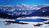 Sele-La-See am Sele La Pass - Indien-Nordosten-Landschaft