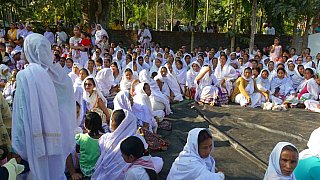 Kirten-Zeremonie im Dorf Torajan in Assam - Indien - Assam - Land und Leute