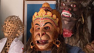 Lotokai Mukha-Maske - Indien - Assam - Land und Leute