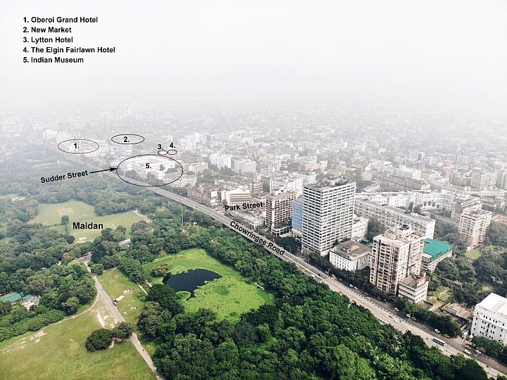 Calcutta - Blick von oben - IND-Blog-Bilder