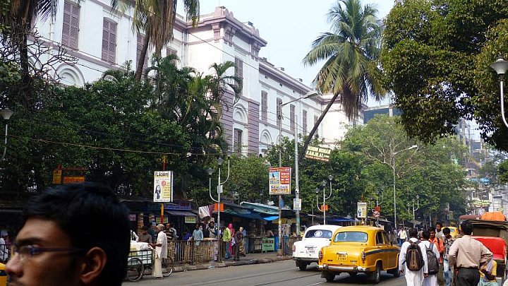 Kolonialviertel in Calcutta - West-Bengalen: Sehensw&uuml;rdigkeiten