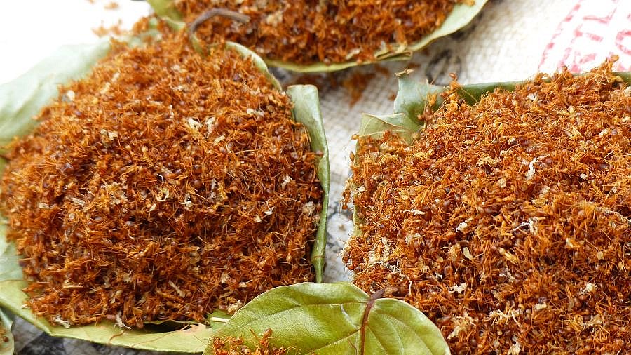 Chapura Snack-Spezialit&auml;t in Chhattisgarh - Chhattisgarh: Land-und-Leute