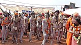 Naga Saddhus auf der Rajim Kumbh Mela - Chhattisgarh: Land-und-Leute