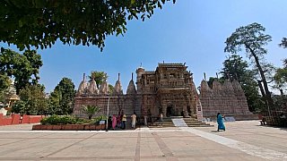 Huteesing Jain Tempel in Ahmedabad - Gujarat - Sehensw&uuml;rdigkeiten
