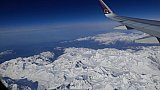 Flug von Delhi nach Leh - Ladakh: Landschaft
