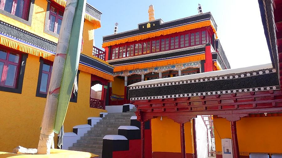 Aufstieg zum Maitreya Tempel - Ladakh: Sehensw&uuml;rdigkeiten