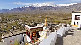Blick &uuml;ber das Indus-Tal vom Tikse Kloster - Ladakh: Sehensw&uuml;rdigkeiten