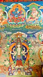 Wandmalerien im Mangyu Tempel - Ladakh: Sehensw&uuml;rdigkeiten