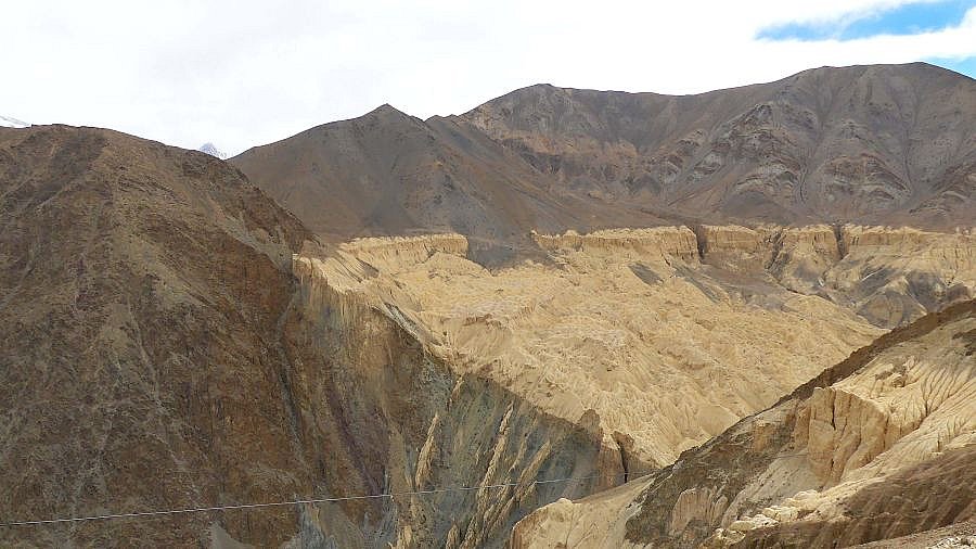 Blick auf Moonland - Ladakh: Landschaft