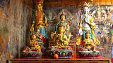 Buddha-Statuen im Timosgang Kloster - Ladakh: Sehensw&uuml;rdigkeiten