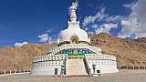 Shanti Stupa in Leh - Ladakh: Sehensw&uuml;rdigkeiten