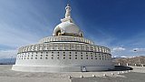 Shanti Stupa &uuml;ber Leh - Ladakh: Sehensw&uuml;rdigkeiten