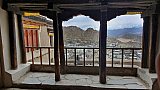 Blick vom Palast-Balkon &uuml;ber das Tal von Leh - Ladakh: Sehensw&uuml;rdigkeiten