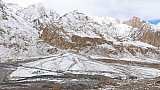 Verschneite Landschaft im Markha Valley - Ladakh: Landschaft