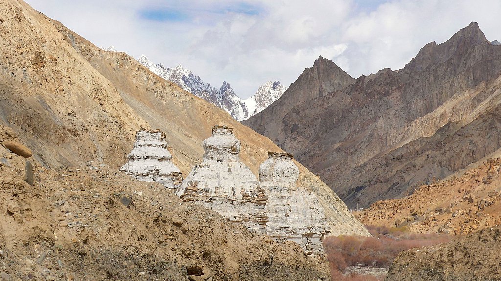 Chorten im Markha Valley - Ladakh: Landschaft