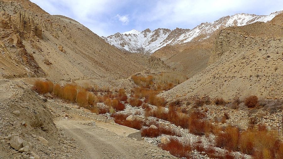 Fahrt nach Ulley - Ladakh: Landschaft