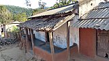 H&auml;user im Desia Kondh-Dorf Pushangia - Chhattisgarh: Land-und-Leute