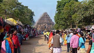 Zugang zum Konark Sonnentempel - Chhattisgarh: Sehensw&uuml;rdigkeiten
