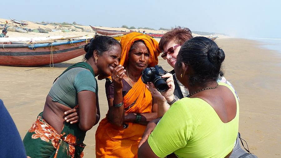 Die Fischerfrauen und die Fotos - Chhattisgarh: Land-und-Leute