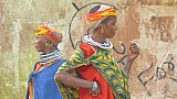 Zwei Bonda-Frauen in Onukudelli - Chhattisgarh: Land-und-Leute
