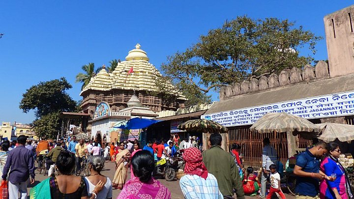 Eingang des Jaganath Tempel in Puri - Chhattisgarh: Sehensw&uuml;rdigkeiten