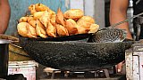 Indische Samosas - West-Bengalen: Essen & Schlafen