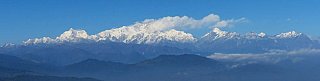Kangchenjunga-Panorama - West-Bengalen: Landschaft