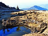 Kali Pokhri, der "dunkle See" - West-Bengalen: Landschaft