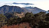 Blick entlang der Singalila Ridge in s&uuml;dlche Richtung - West-Bengalen: Landschaft
