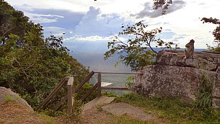 Ausblick &uuml;ber die Ebene - Kambodscha-Landschaft