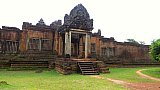 Eingang mit Gopuram des Bantey Samre-Tempels - Kambodscha - Sehensw&uuml;rdigkeiten